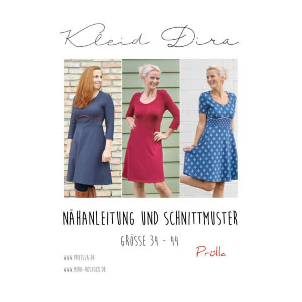 Papierschnittmuster Kleid DIRA