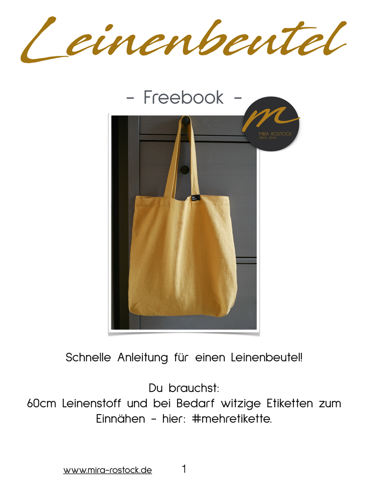 freebook leinenbeutel deckblatt